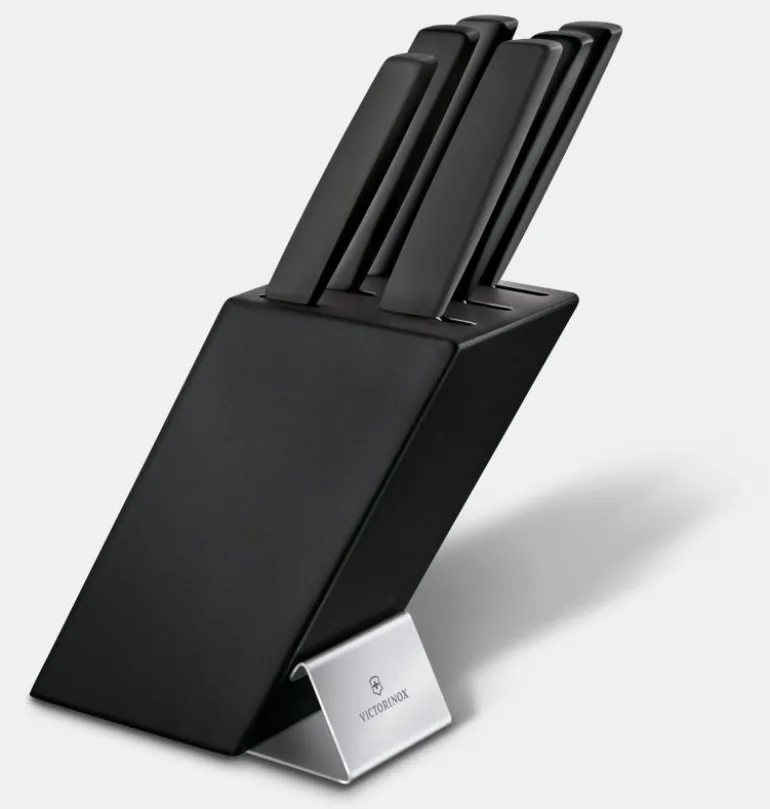 Bloc porte-couteaux Swiss Modern, 6 pièces