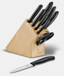 Bloc porte-couteaux Swiss Classic, 9 pièces