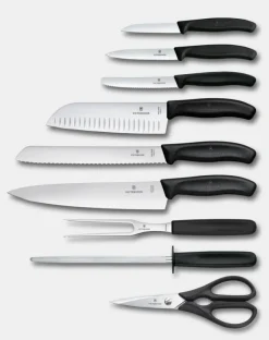 Bloc porte-couteaux Swiss Classic, 9 pièces