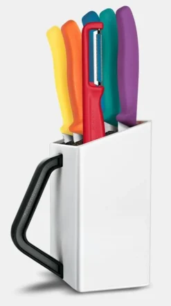 Bloc porte-couteaux Utility Swiss Classic, 7 pièces