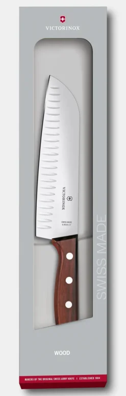Couteau Santoku Wood
