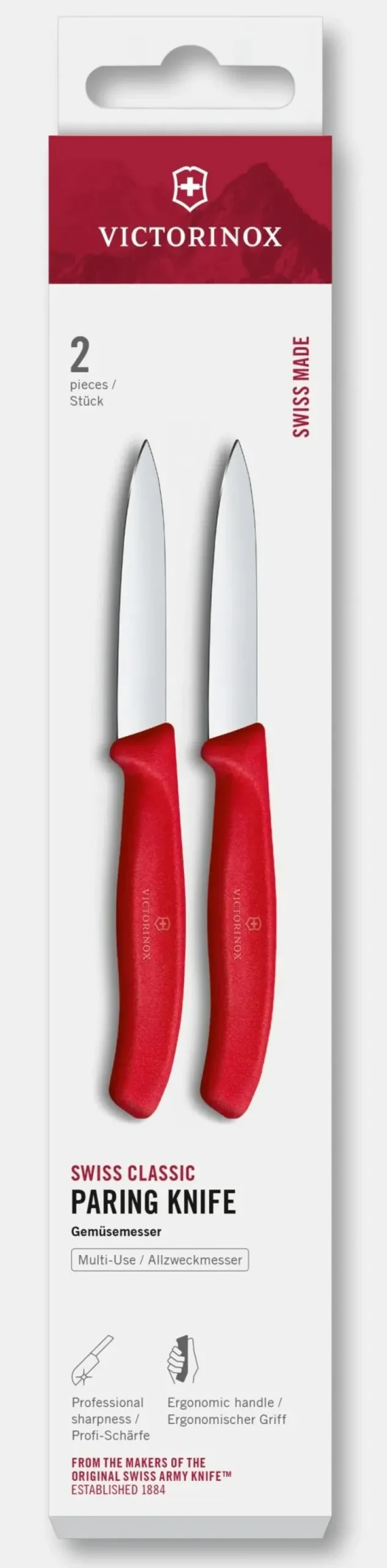Set de couteaux d’office Swiss Classic, 2 pièces